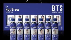 BTS hot brew coffee