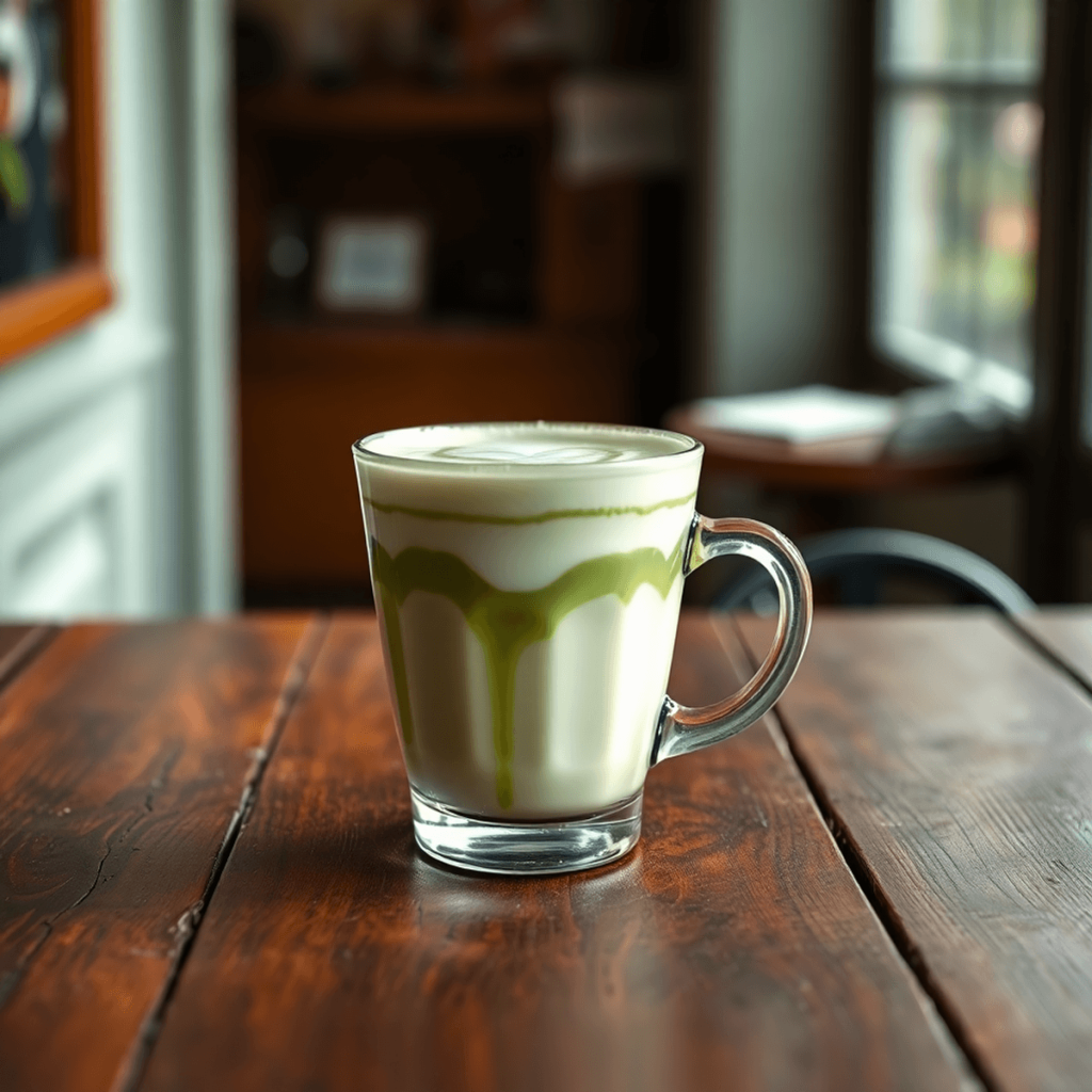 Trend minuman pistachio latte