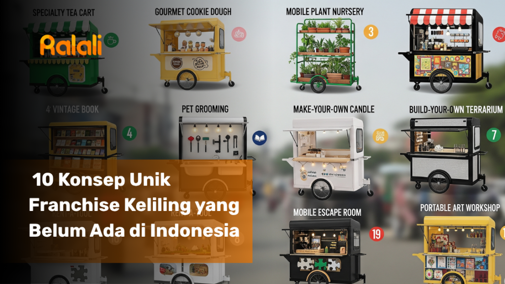10 Konsep Unik Franchise Keliling yang Belum Ada di Indonesia