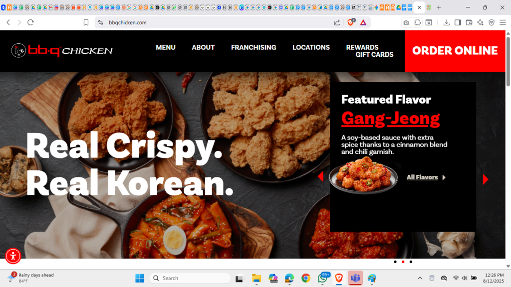 franchise ayam goreng korea