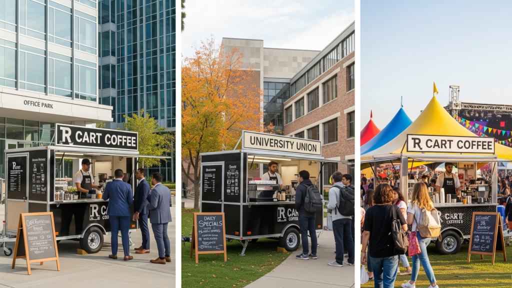 Panduan Lengkap Memilih Lokasi Strategis untuk Franchise R Cart: Perkantoran, Kampus, dan Event