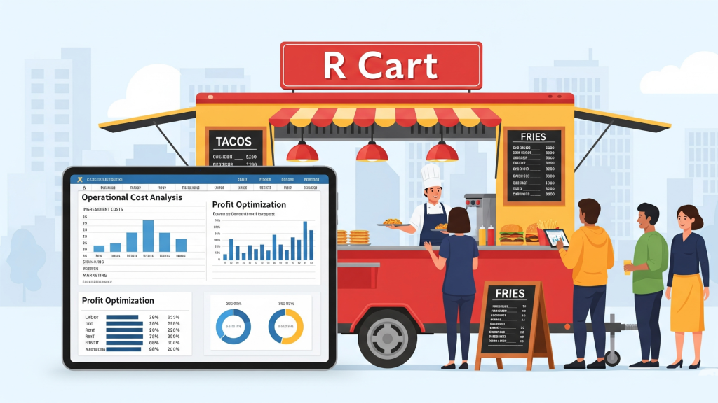 Mengoptimalkan Profit Bisnis Kuliner dengan R Cart: Analisis Biaya Operasional yang Efisien