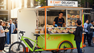 R Cart: Transformasi Bisnis Food Cart dengan Teknologi Electric Bicycle