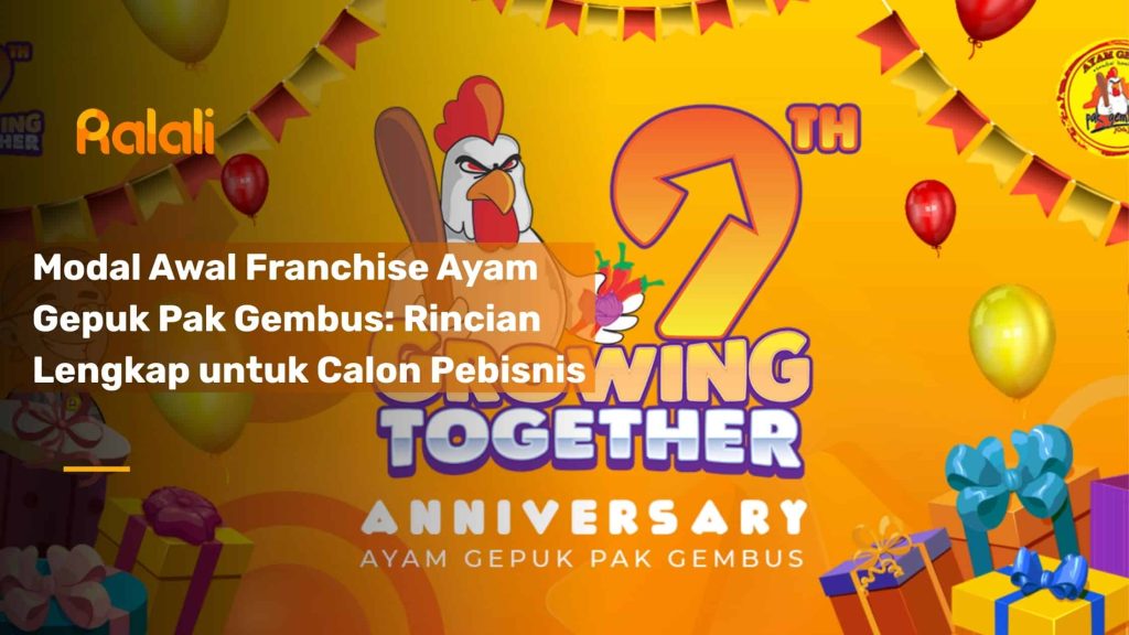 Modal Awal Franchise Ayam Gepuk Pak Gembus: Rincian Lengkap untuk Calon Pebisnis